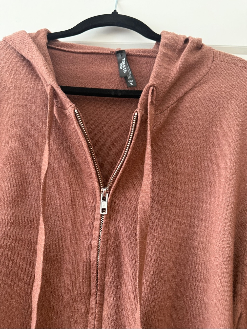 TORRID Zip Up Lounge Crop Hoodie - Picture 6 of 7